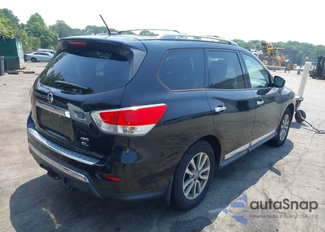 2015 Nissan Pathfinder Sl from USA, damaged, VIN 5N1AR2MM5FC684405